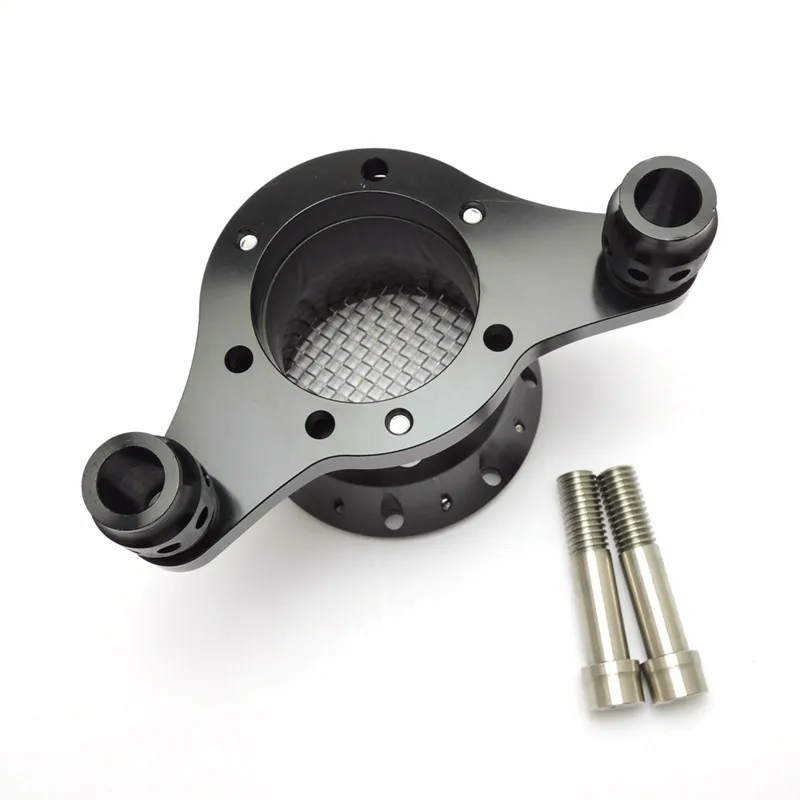 For 1991-2014 Sportster 883 1200 & Big TwinTwin Cam 1993-2006 (CV Carburetors) Velocity Stack Air Cleaner Kit Black (1)