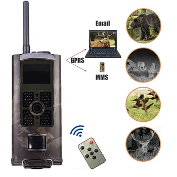 

HC-700G 1080P HD Hunting Trail Camera 3G GPRS MMS SMTP Motion Sensor 16M Wildlife Long Range Infrared Night Vision Camera
