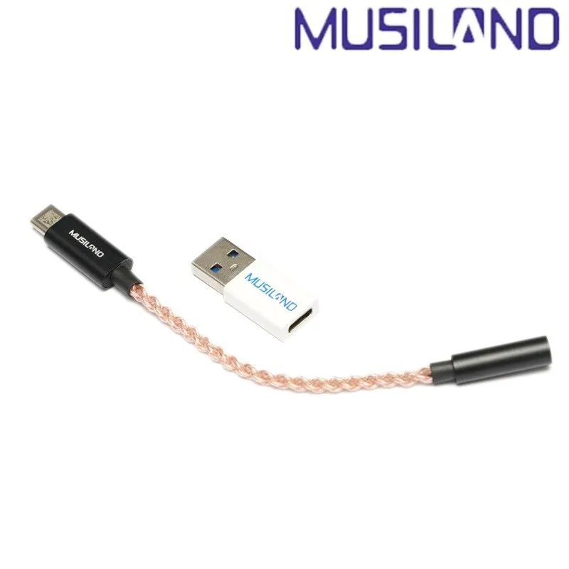 Портативный телефонный усилитель для наушников Musiland MU1 звуковая карта кабель 3 5