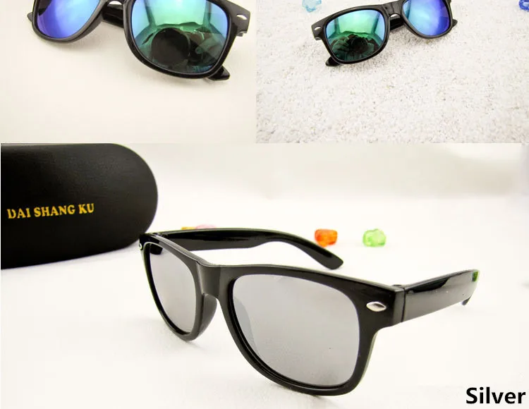Модные женские солнцезащитные очки мужские солнцезащитные очки для вождения зеркальные очки с покрытием черная оправа очки мужские солнцезащитные очки UV400