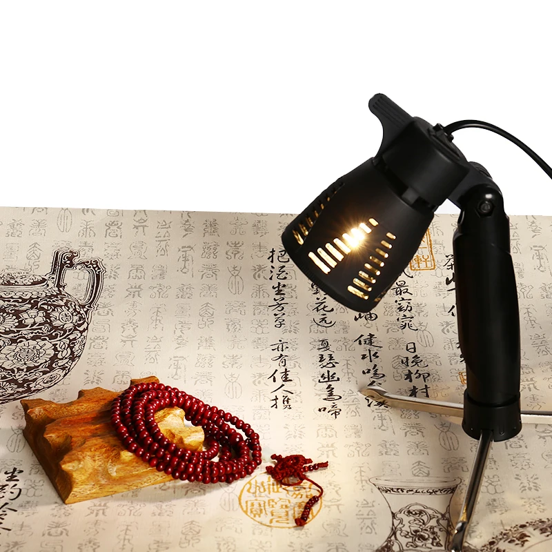 

2PCS 3800K or 5500K Small Spot Light 45W LED Photography Studio Light Lamp for Softbox Tent Phone Camera with Tripod Stand