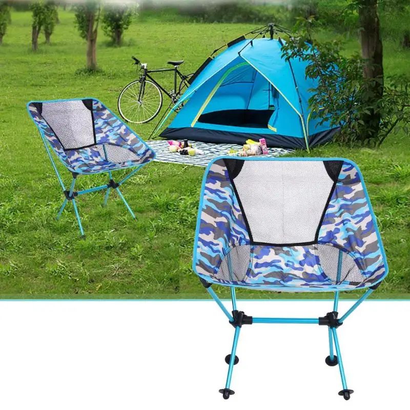 

Folding Chair 600D Oxford Fabric Aluminum Alloy for Outdoor Fishing Garden Beach Chair Portable Fishing Tools