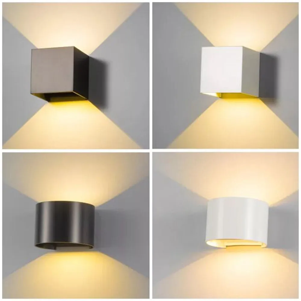  12W Waterproof Outdoor indoor Led Wall Lamp modern Aluminum Adjustable wall light Bedroom Hallway P - 4000044406760
