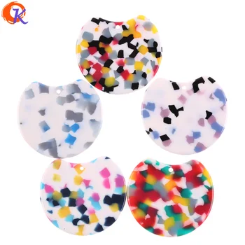 

Cordial Design 50Pcs 33*37MM Jewelry Accessories/Earring Making/Round Shape/DIY/Acetic Acid Beads/Hand Made/Earring Findings