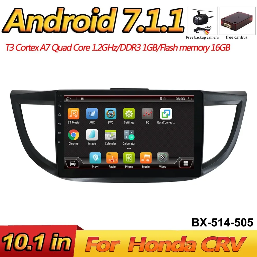 

Bosion Quad core Android 7.1 2din Car Radio Multimedia dvd gps player for Honda CRV CR-V 2011-2015 stereo navigation DSP 1G RAM