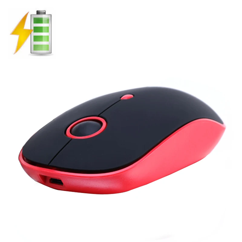 Q10 2.4GHz Wireless Rechargeable Silent Backlit Breath Ergonomic Optical USB Gaming Mouse Gamer 1600DPI For PC Laptop Computer
