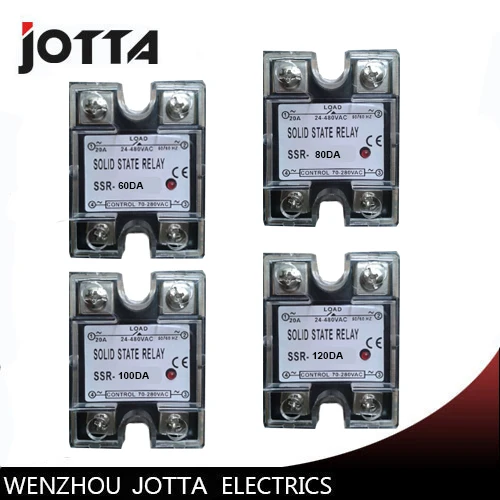 

SSR -150DA DC control AC SSR Single phase Solid state relay