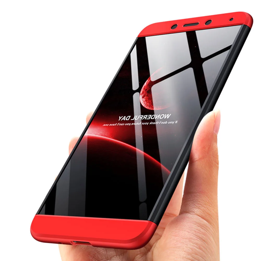 For Xiaomi Redmi 6 Case Full Protection Hard 3 In 1 Redmi6 Cover Luxury Matte Cases for |