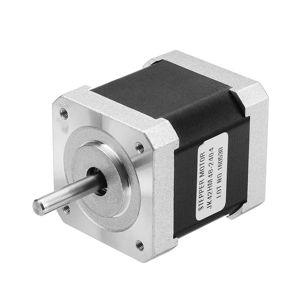 NEMA17 2 Phase 48mm 42 Hybrid Stepper Motor 0.9 Degree 4.8kg.cm 2.4A Step Motor for 3D Printers Packaging Machinery