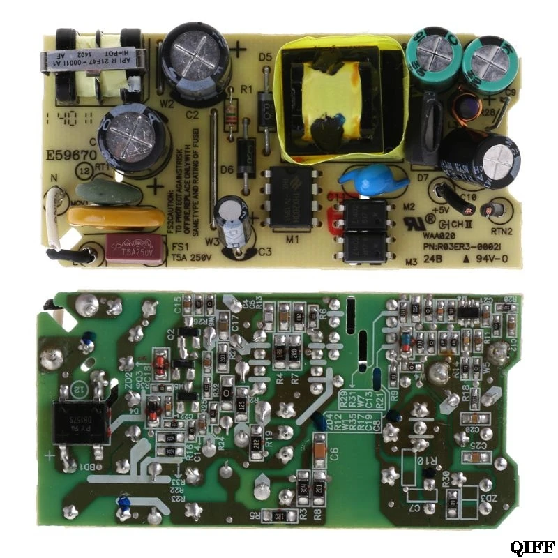 

AC-DC 5V 2000mA Switching Power Supply Module 5V 2A Board with IC Protection Mar28
