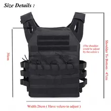 Регулируемый JPC тактический жилет с облегченной модульной системой переноски снаряжения жилет для охоты на открытом воздухе страйкбол Пейнтбол жилет с нагрудной защитной многофунциональный жилет