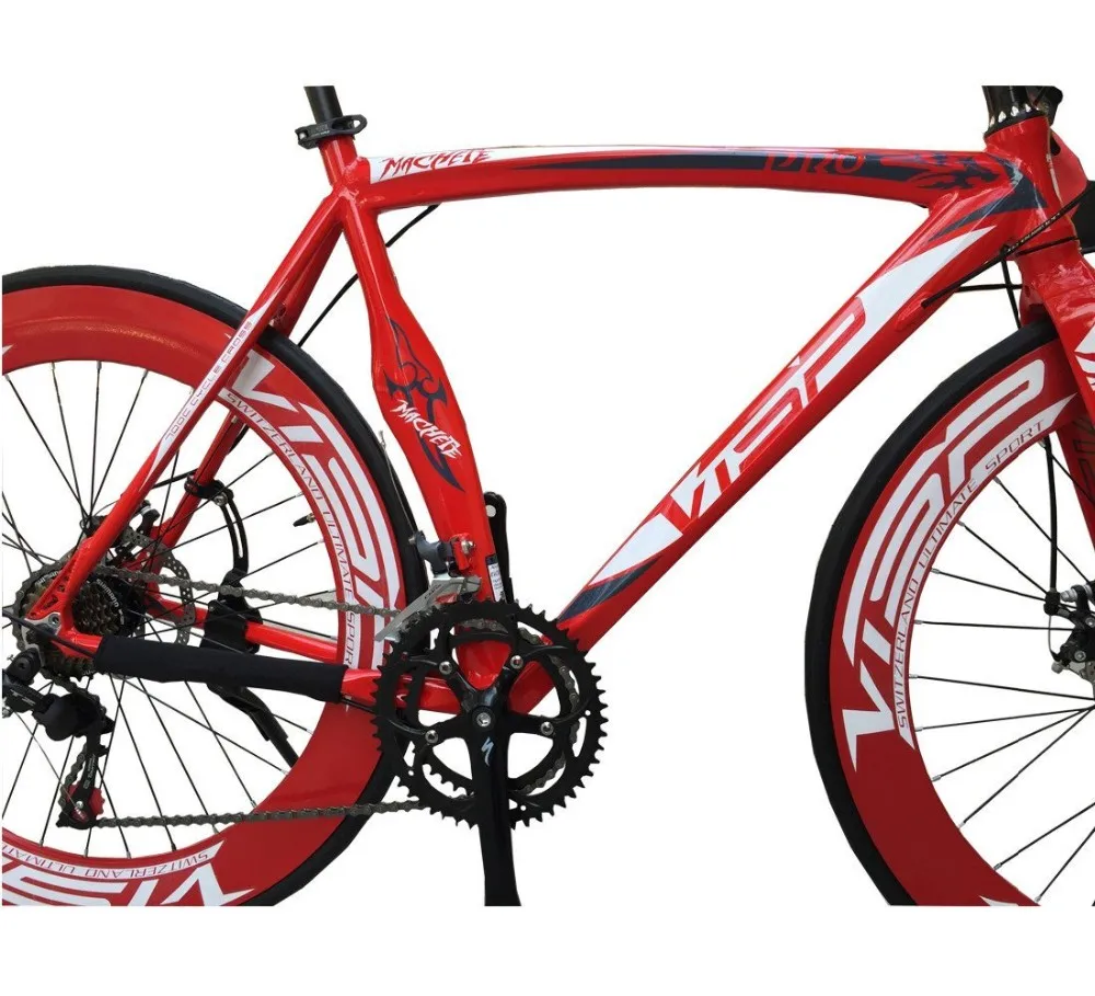 Sale VISP Road Bike 48cm 51cm 54cm frame 700C bike 90mm Rim Bike Speed Road Bicycle Disc Brake Road Cycling 14 speed Bike 6 Sale VISP Road Bike 48cm 51cm 54cm frame 700C bike 90mm Rim Bike Speed Road Bicycle Disc Brake Road Cycling 14 speed Bike 6