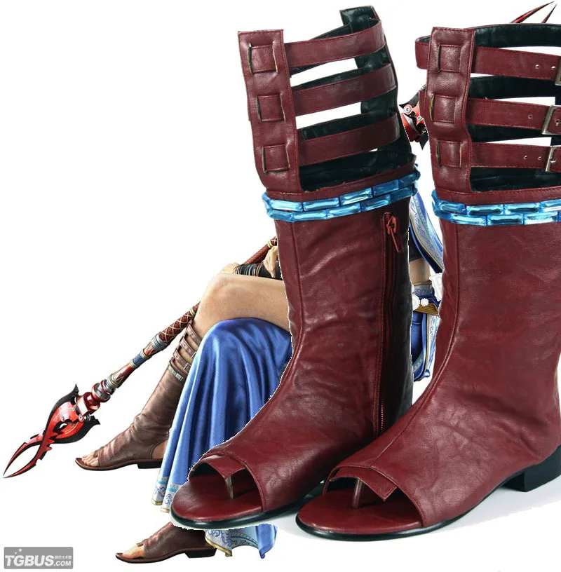 Final Fantasy 13 Oerba Yun Fang Cosplay SHOES Customin Shoes from