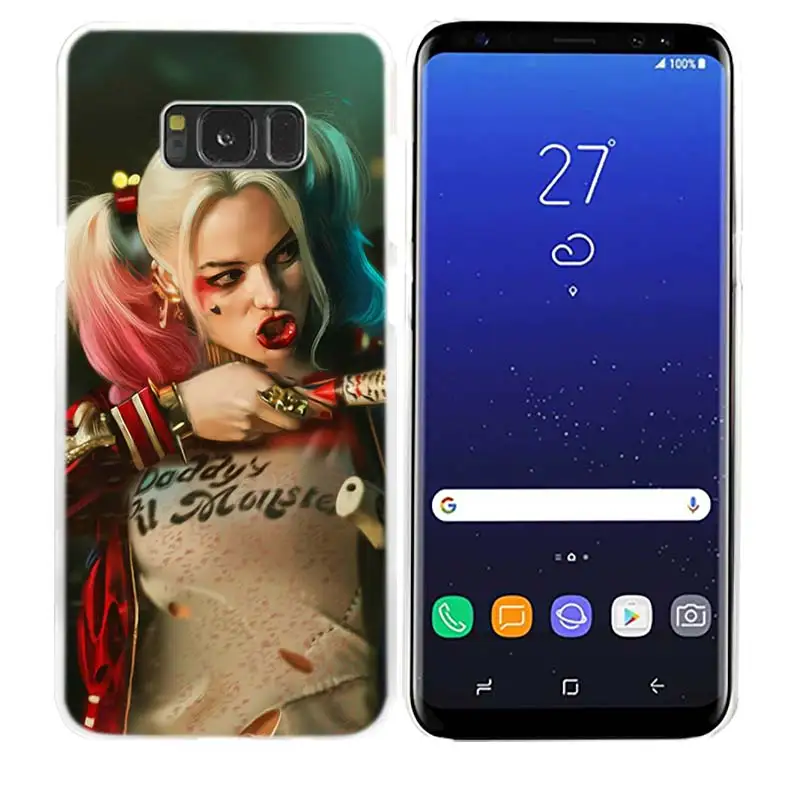 Харли Квинн Отряд Самоубийц для samsung Galaxy Note 8 9 M30 M20 M10 S10 S9 S8 Plus S7 S6 Edge жесткий пластиковый чехол для телефона - Цвет: 09