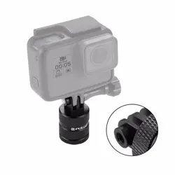 PULUZ CNC поворотный рычаг Штатив Легкий Алюминий вращения 360 градусов для GoPro Hero 5/4/3