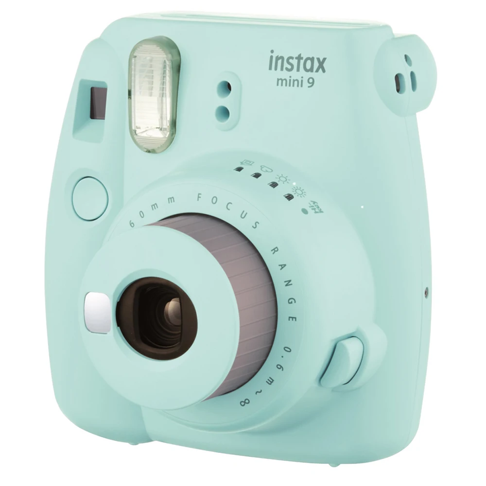 Новая 5 цветов Fujifilm Instax Mini 9 мгновенная камера+ 50 фотографий Fuji instant Mini 8 белая рамка пленка+ 20 шт наклейки и ручка