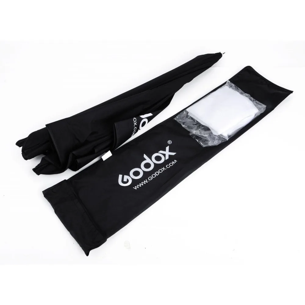 Godox 60x90 см/2" x 36" зонт софтбокс для студийной фотографии Speedlite вспышка стробоскоп освещение