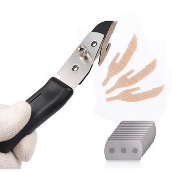 

EHDIS Car Wrap Carbon Foil Film Cut Vinyl Cutter Knife+10pcs Blade Window Car Sticker Decal Cutting Tool Paper Cut Utility Knife