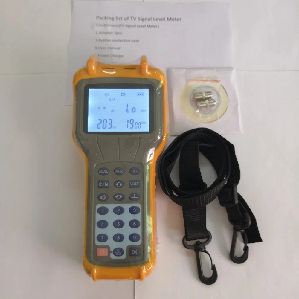 

Free Shipping Ruiyan RY-S110 CATV Signal Level Meter DB Tester 47-870MHz