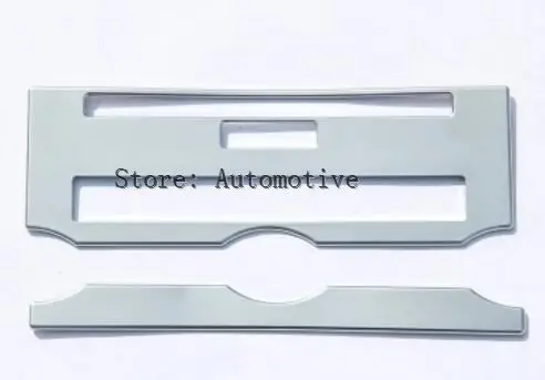 

For Land Rover LR4 Discovery 4 Center Console CD Panel Cover Trim 2012-2015 2pcs