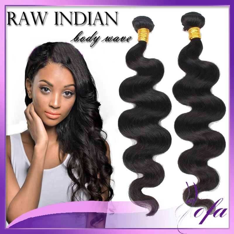 16 18 20 Inch Weave Raw Indian Hair Bundles Body Wave Indian Remi