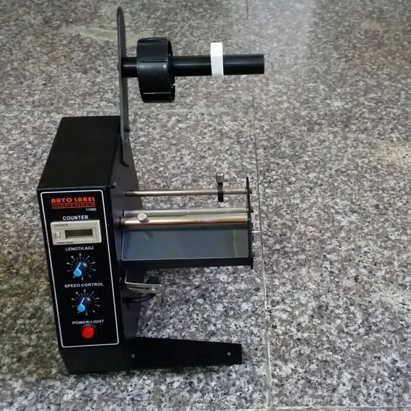 1150D Desktop Label peeling machine,Label separator,automatic Label retractor,Label Rewinder, AC 110/220V, 50/60Hz 30W
