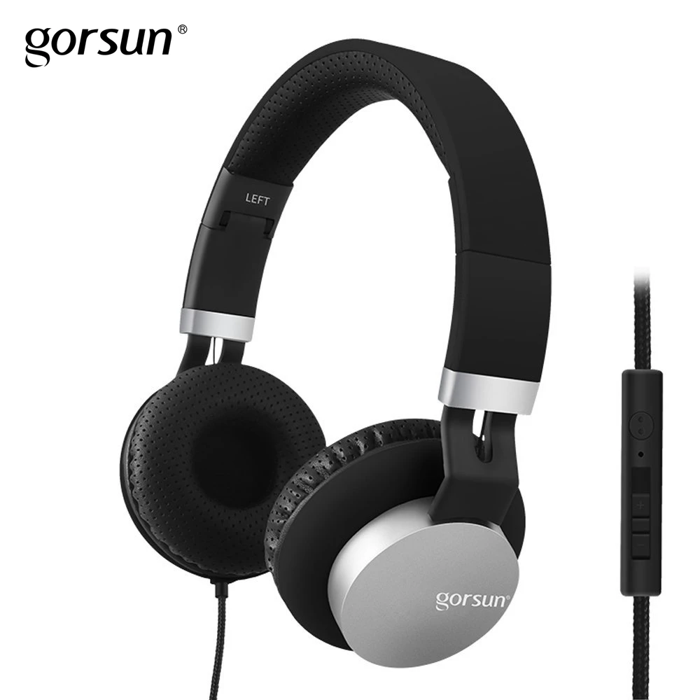 Наушники вкладыши Gorsun GS789 регулируемая повязка на голову с встроенным микрофоном