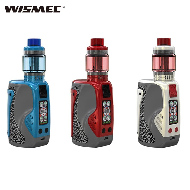 

Original Wismec Reuleaux Tinker Kit with 6.5ml Column Tank 300W REULEAUX TINKER Box MOD Electronic Cigarette Vape Vaporizer
