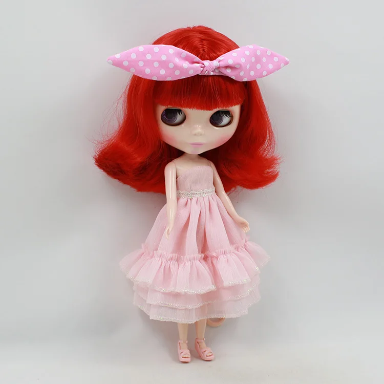 

Blyth Nude Doll For Series No.1248 Red Hair Suitable For DIY Change Toy For Girls