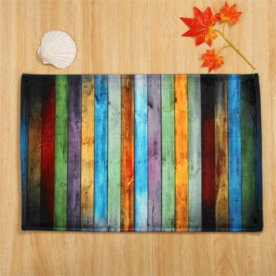 New 40*60CM Non Slip Floor Mats 1pc Dining Room Carpet Shaggy Soft Area