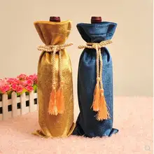 Набор Винных Бутылок, винно-белый набор винных бутылок, упаковка для одежды бархатное покрытие, Слепой Мешок можно настроить