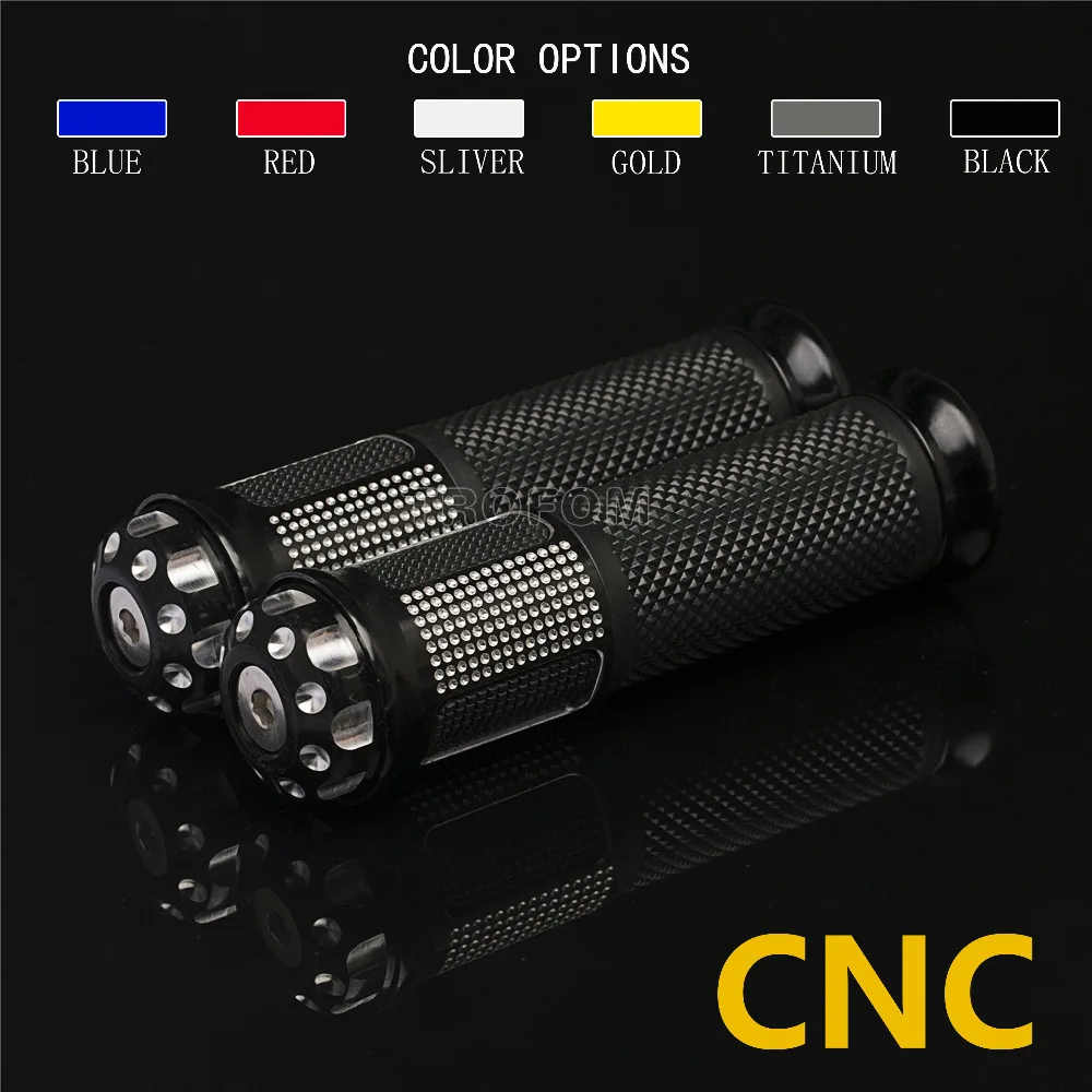 

CNC Motorcycle Handlebar Hand Grips For Honda vespa gts 300 accessories sprint lx 50 s piaggio mp3 scooter Yamaha Suzuki Benelli