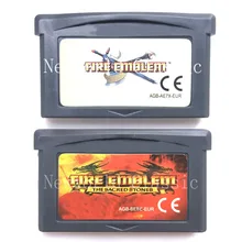 Пожарная эмблема серии для 32 бит видеоигры картридж консоли карты ручной плеер США/ЕС Версия