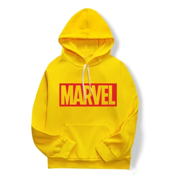 

Spring fashion long sleeve hoodies for men and women casual sports, marvel print men wear street hip-hop hoodies