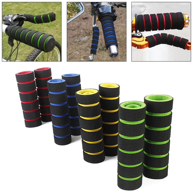 

Vehemo Soft Foam for Handle Set Motorcycle Handlebar Cover Sleeve Outdoor Bicycle Modification Accessories