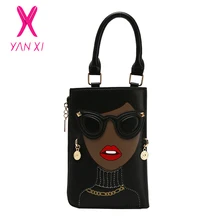 Стиль, сексуальная женская мода, узор, серьги, украшенные, женская сумка, женская сумка через плечо, сумка через плечо, повседневная сумка