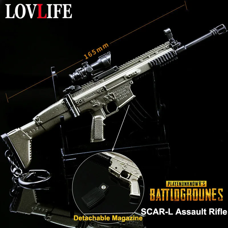 scar-l assault rifle weapon model (3)