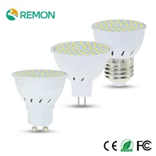 E27 GU10 MR16 Lampada LED Bulb 220V Spotlight LED Lamp 48led 60led 80led 2835 Lampara Spot Light 230V Cold / Warm White