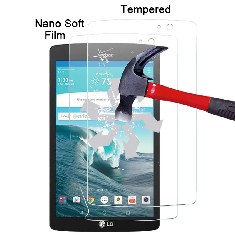 On sale 1pcs Best waterproof screen protector films For LG G PAD X 8.3