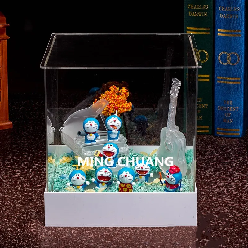 Doraemon-Nobita-Nobi-Minamoto-Shizuka-Konta-Takeshi-With-LED-Light-Microlandschaft-DRY-Holiday-Gift-Action-Figure (3)