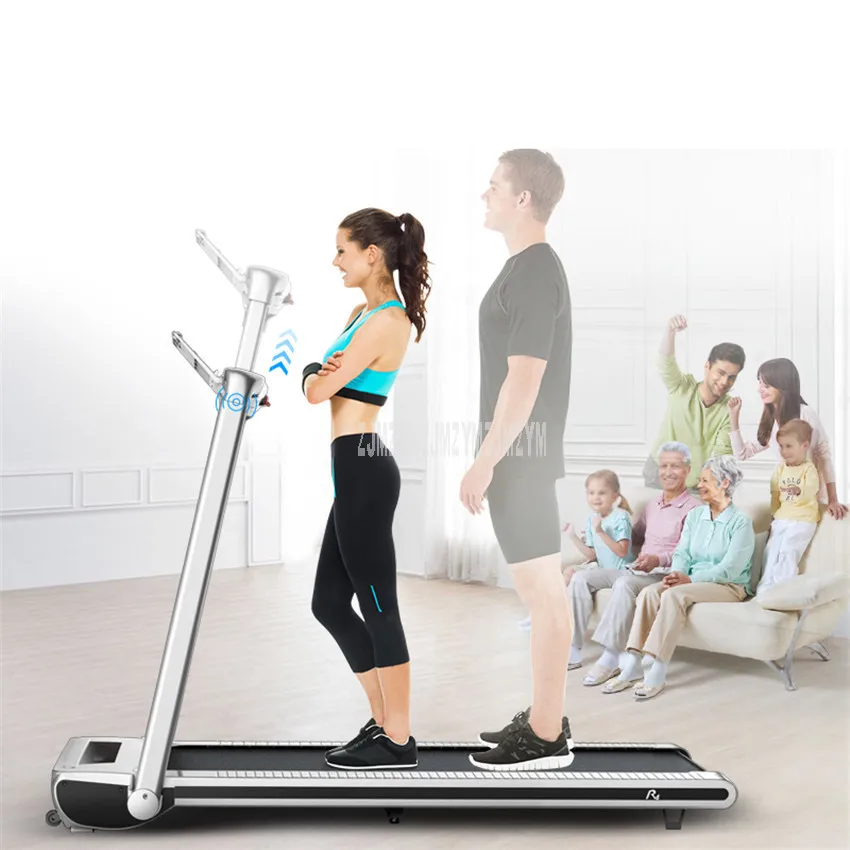 R4 600W Household Foldable Mini Treadmill With Anion Funtion Ultra-silent Running Fitness Training Equipment Load Weight 120kg