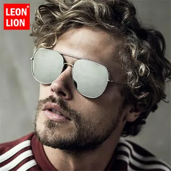 

LeonLion 2019 Classic Vintage Alloy Sunglasses Men Brand Designer Sun Glasses Driving Street Beat Oculos De Sol Gafas UV400