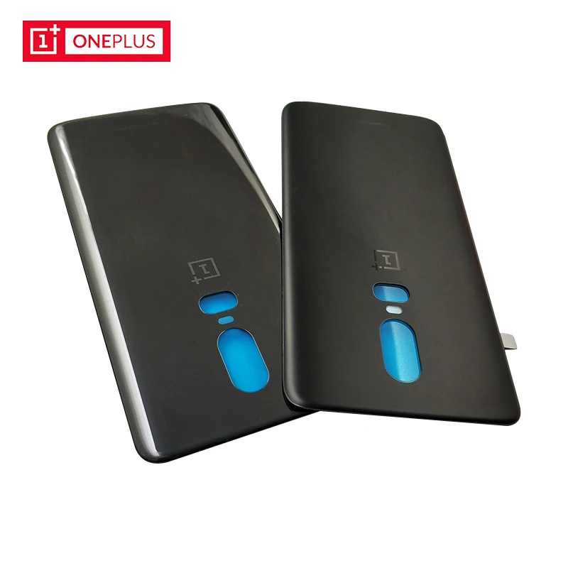 Original OnePlus 6 Back Battery Cover Case OnePlus6 Glass Housing Rear