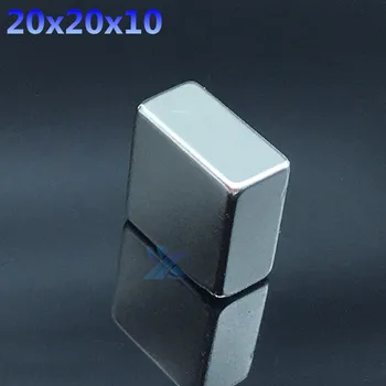 

5pcs Neodymium magnet Rare Earth Strong block permanent fridge Electromagnet NdFeB nickle magnetic square