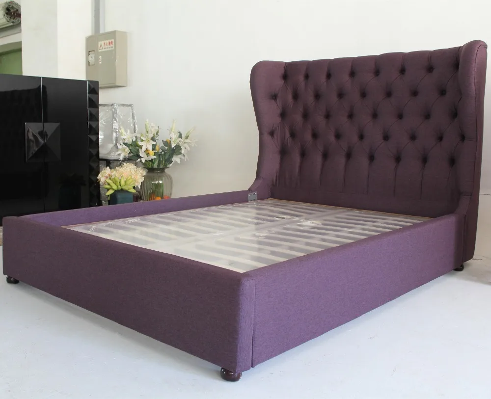 Compare prices on wooden double bed online shopping/buy low price ... Bedden modern design