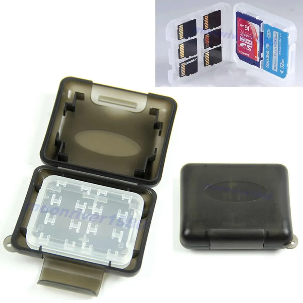

Micro SD TF Memory Card Storage Holder Box Protector Plastic Case