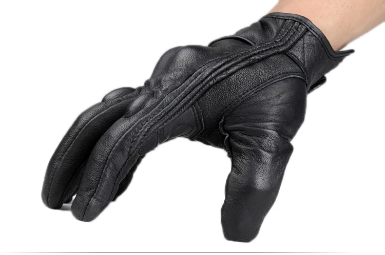 Moto guantes luva, кожаные гоночные перчатки для мотоцикла, перчатки на полный палец, зимние мужские женские внедорожные перчатки для мотокросса