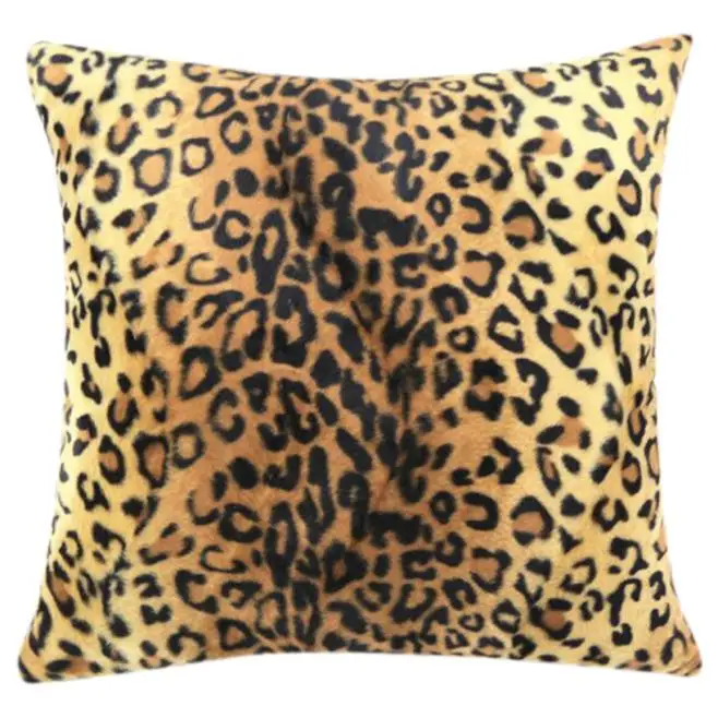 Ouneed животное Зебра леопардовый принт Мягкий Чехол на подушку Талия бросок Модный чехол для дома 909th необычный