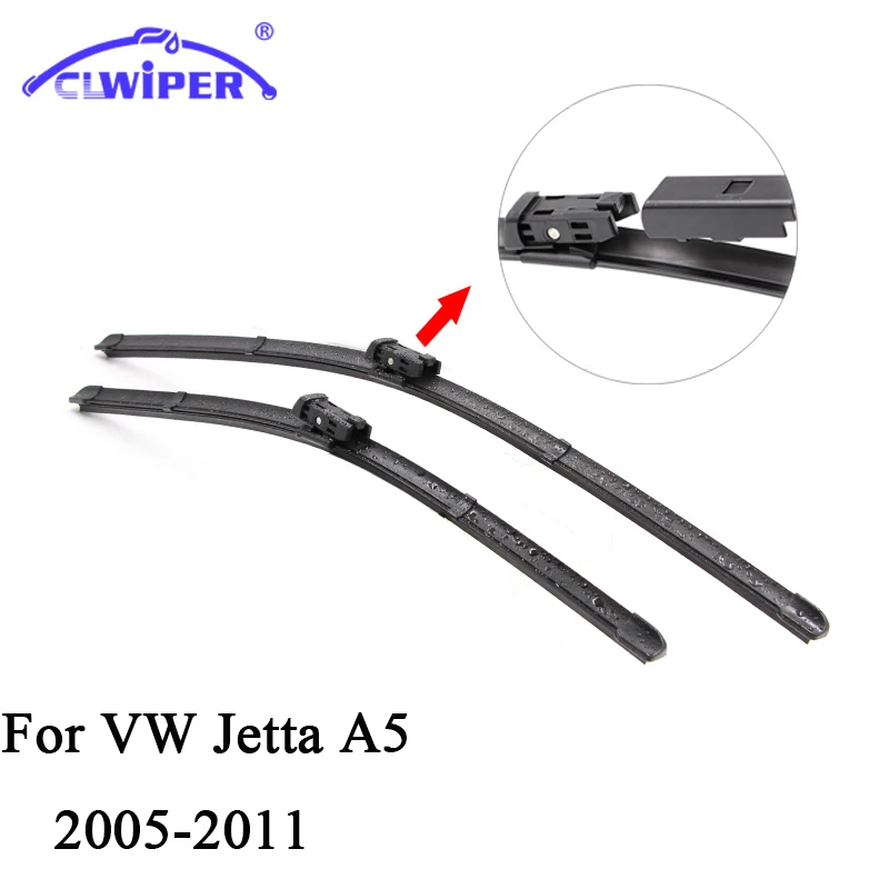 CLWIPER Wiper Blades For VW VOLKSWAGEN JETTA A5 (2005 2011 ) Car