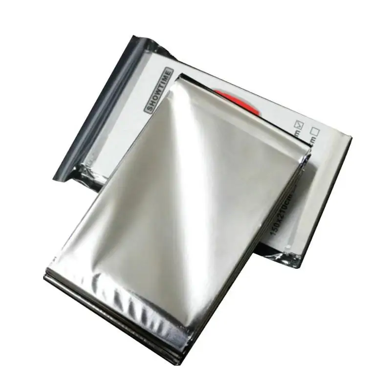 

210*130CM Water Proof Emergency Survival Rescue Blanket Foil Thermal Space First Aid Sliver Rescue Curtain Outdoor